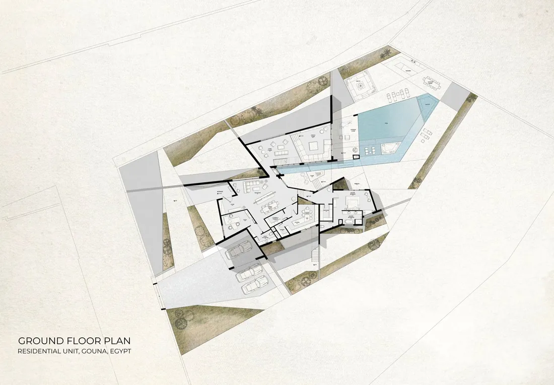 IAA Villa ground floor plan