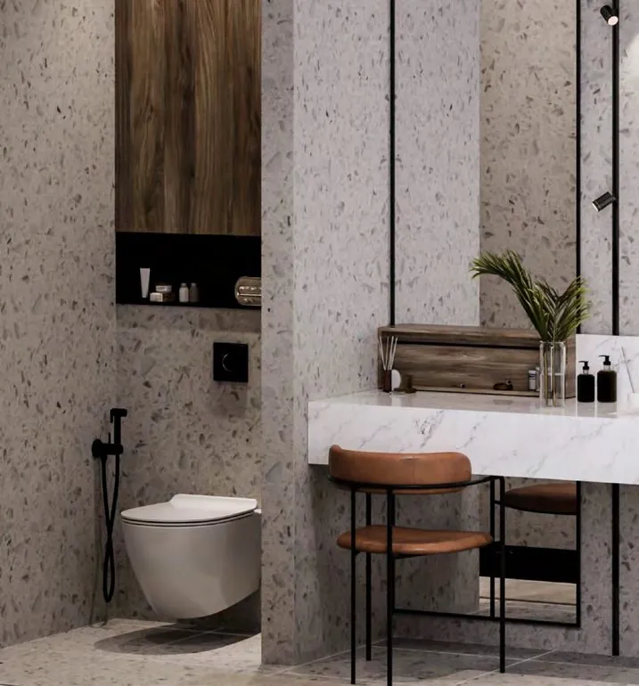EN Twin House master bathroom vanity