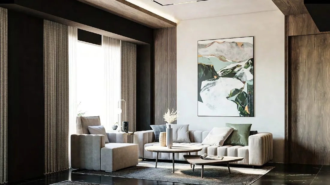 2C Head Office general manager's office lounge area